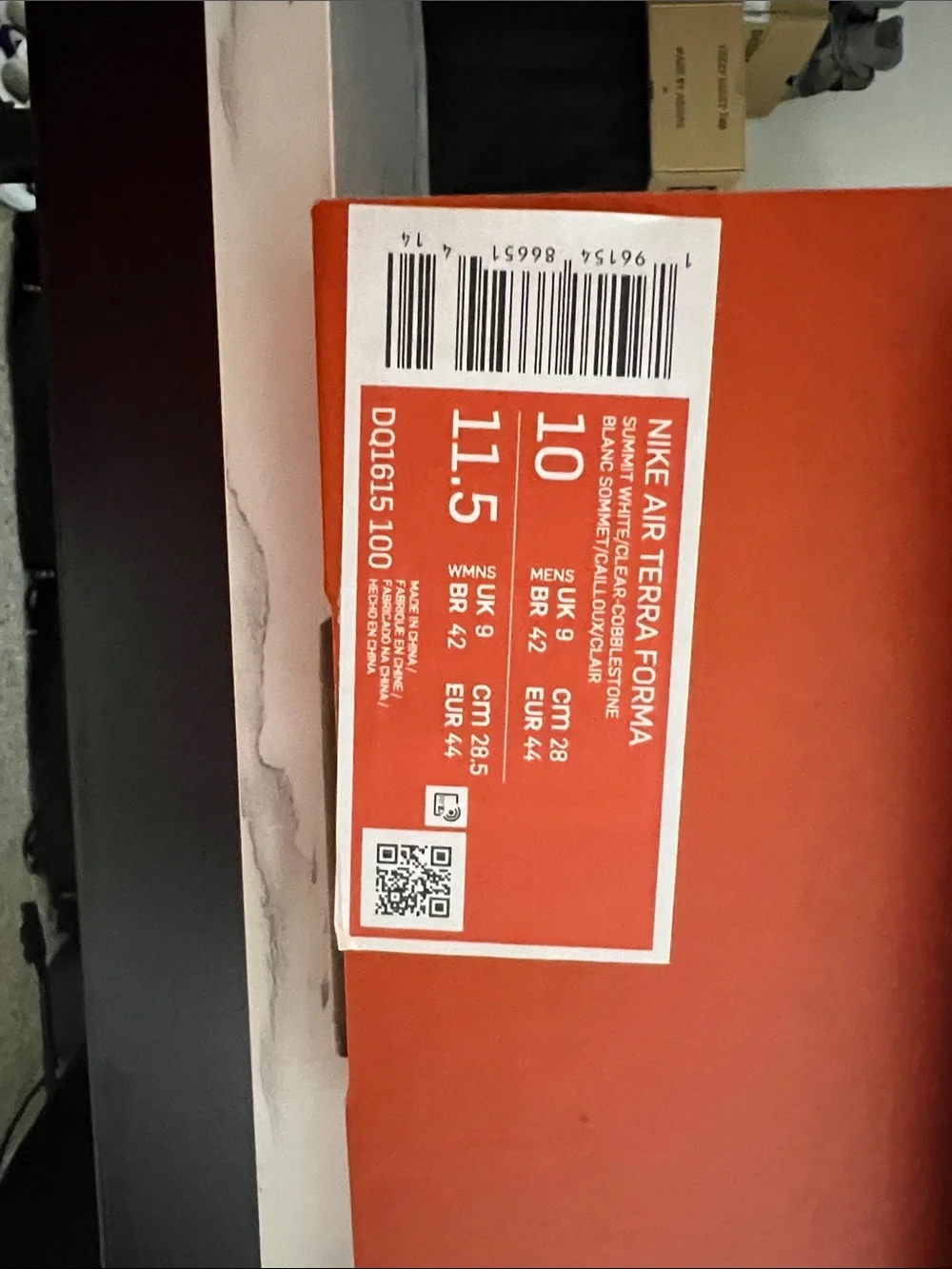 Off-White Nike Terra Forma boots